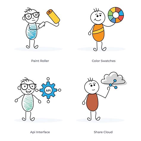Diseño Web Y Desarrollo De Personajes De Dibujos Animados 2168749