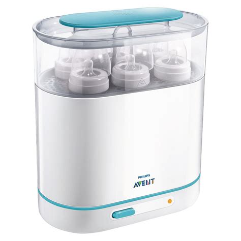 Philips Avent 3-in-1 Electric Steam Sterilizer, Clear Avent Baby ...