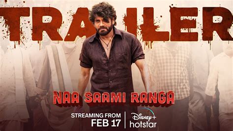 Naa Saami Ranga Trailer Streaming From 17th Feb Akkineni