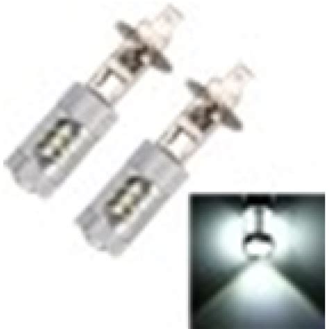 Pcs H Auto Car Fog Lights With Smd Led Bulbs White L