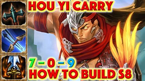 Smite How To Build Hou Yi Hou Yi Carry Build Season Conquest How