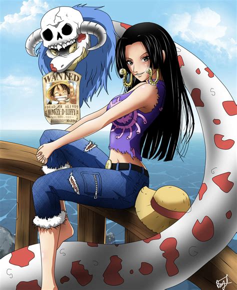 Boa Hancock One Piece By Reynaldo 007 On Deviantart