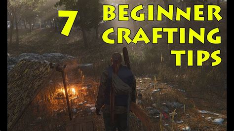 7 Beginner Crafting Tips Scum YouTube