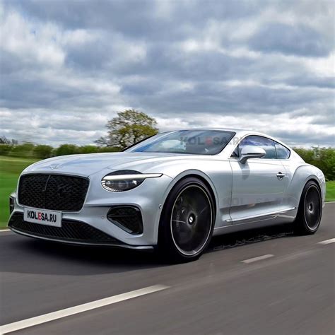 Next Gen 2025 Bentley Continental GT PHEV V8 Arrives In Fantasy Land