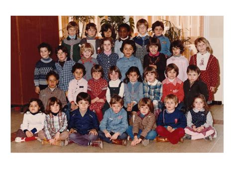 Photo De Classe Derniere Annee De Maternelle De 1980 MATERNELLE DE LA