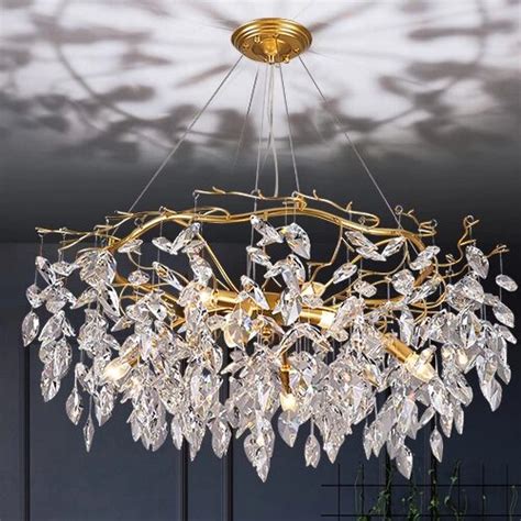 Lustre Cristal Galho árvore Frete Grátis 1º Compra 20 Off