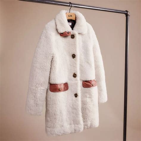 Restored Shearling Coat Coach®