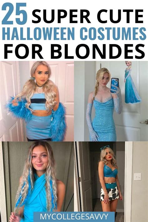 Iconic Blonde Halloween Costumes For