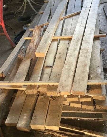 Rough Sawn 2x4 Lumber 8 9 Long Sherwood Auctions