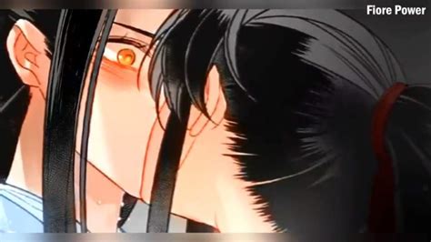 SUB ESPAÑOL Wei Ying besa a Lan Zhan ebrio Manhua AD MDZS