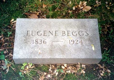 Eugene Beggs 1836 1924 Find A Grave Memorial