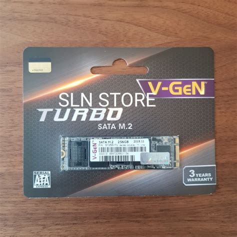 Jual SSD 256GB M 2 M2 SATA 2280 V GeN Turbo 256 GB 250GB Vgen