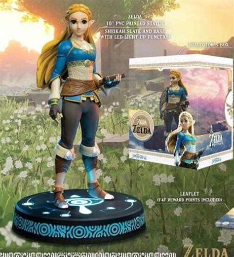 Zelda Breath Of The Wild Link Statue 25cm IN Box F4F First4Figures EBay