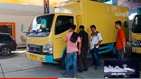 Cek Unit Mitsubishi Canter HD110PS Nasabah Dari Alahan Panjang Sumatera