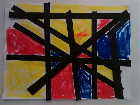 Elements of a Young Artist: Piet Mondrian Primary Colors