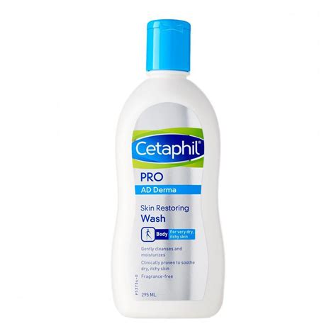 Cetaphil Restoraderm Skin Restoring Body Wash อาบน้ำ ผิวแห้ง แพ้ง่าย