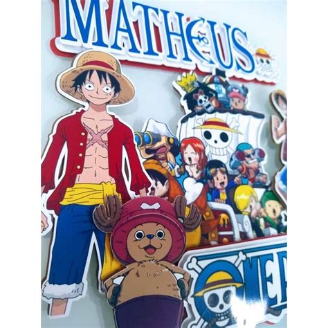 Topo De Bolo One Piece Nome E Idade D