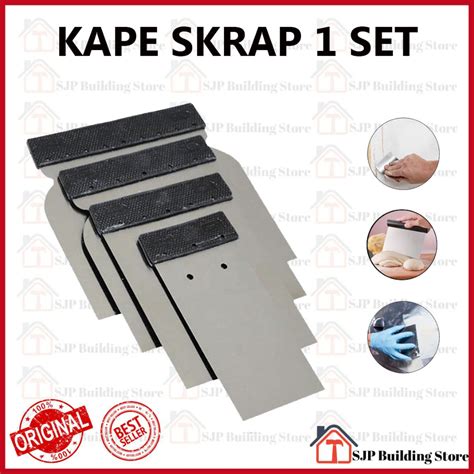 Jual Kape Set L Kape Plat L Skrap L Scrap Murah Shopee Indonesia