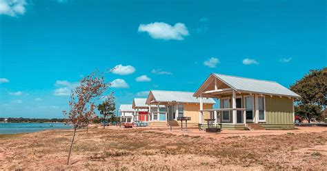 Black Rock Park Dog Friendly Cabin Camping At Lake Buchanan Texas