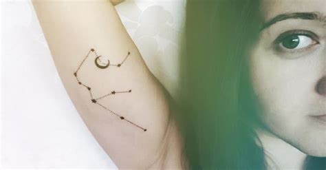 Zodiac Sign Tattoo Ideas | POPSUGAR Love & Sex