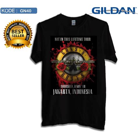 Jual Kaos Guns N Roses Live In Jakarta 2018 Not In This Lifetime Tour