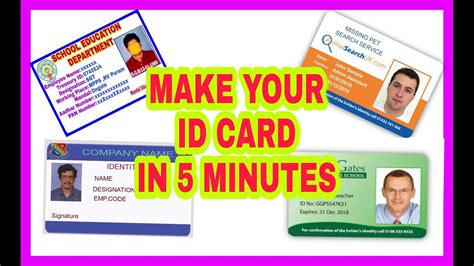 Make An Id Card 1 How To Make A Id Card In Drawtify S Free Id Card