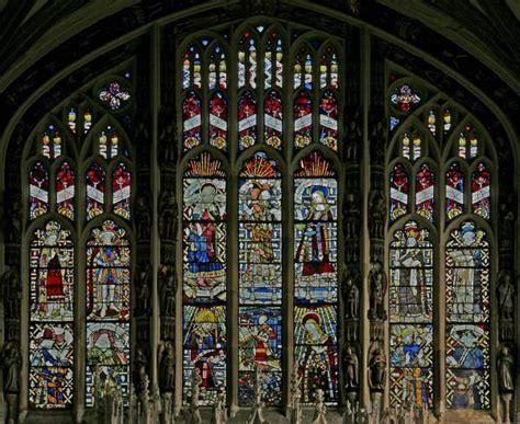 Warwick St Marys Beauchamp Chapel Stained Glass