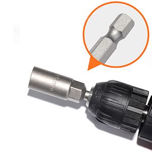 Amazon Utoolmart 1 4 Quick Change Hex Shank 8mm Nut Setter Driver