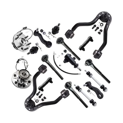 Detroit Axle 17pc Front End Kit For Chevy Tahoe K1500 K2500 Escalade