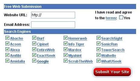 How To Submit Your Site In More Than Search Engines For Free