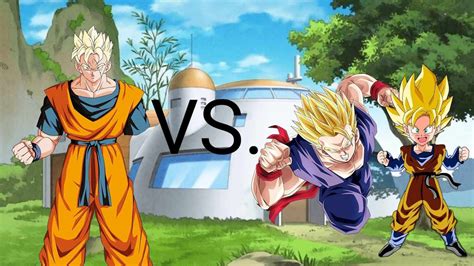 DBZ Budokai Tenkaichi 4 BETA X Gohan Del Futuro Ssj Vs Gohan Adulto Ssj