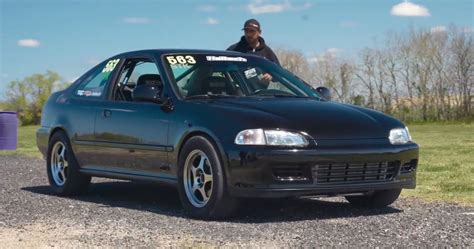 This Rowdy 1 017 HP AWD 1993 Honda Civic Hatch Is A Street 57 OFF