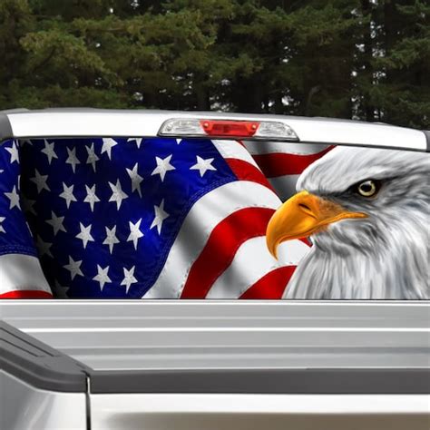 6pk American Flag Bald Eagle Usa Decal Sticker 3m Truck Etsy