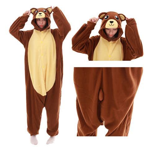 Brown Bear Onesie Brown Bear Pajamas For Women And Men Online Sale