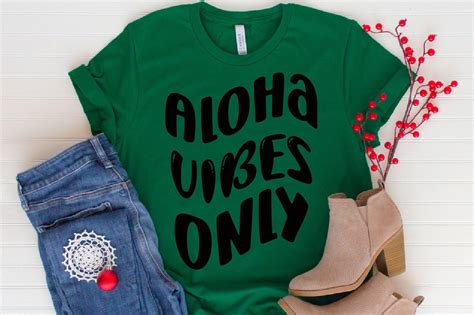 Aloha Vibes Only T Shirt Design Graphic By Anup Ray · Creative Fabrica