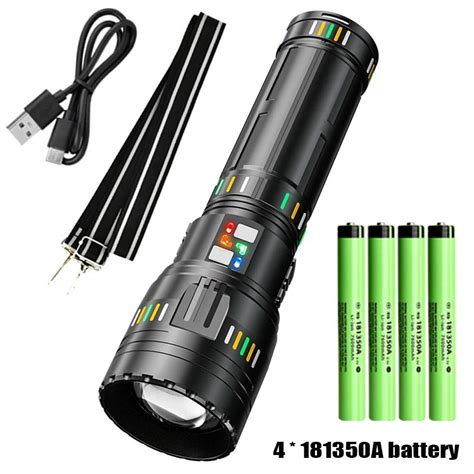 Cheap W Led Gt High Power Led Flashlights Super Bright Spotlight