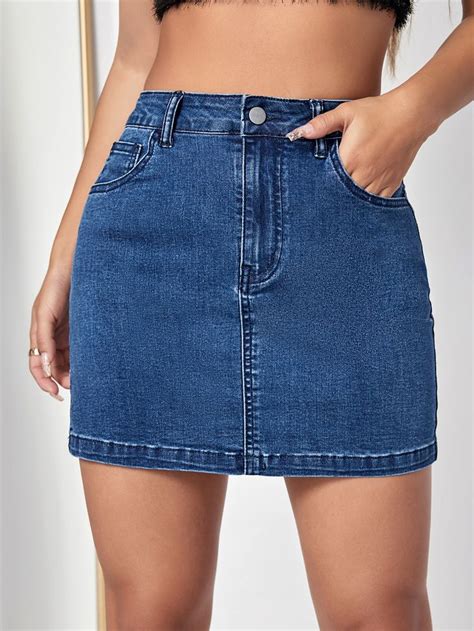 Denim Bodycon Skirt Long Denim Skirt Denim Jean Skirt Denim Skirt