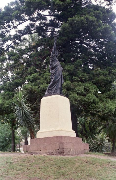 Historia De Belgrano On Twitter Estatua De La Libertad Emplazada En