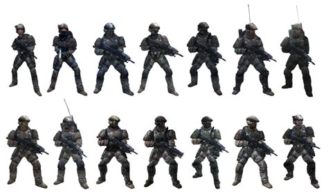 File UNSC Army Variations Png Halopedia The Halo Wiki