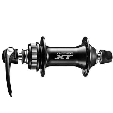 Shimano Deore Xt Disc Hb M Mozzo Ruota Anteriore Nero Ebay