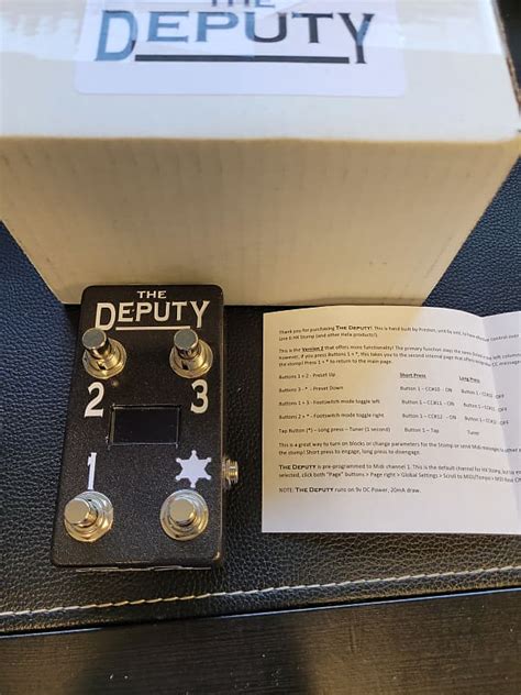 The Deputy Line 6 HX Stomp Midi Pedal 2022 Reverb