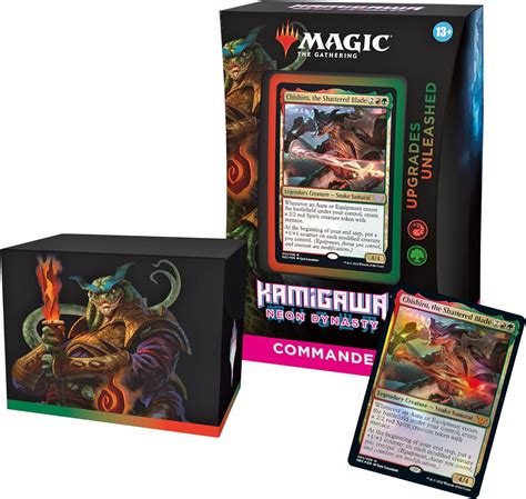 Magic The Gathering Kamigawa Neon Dynasty Commander Deck Upgrades