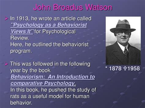 Ppt Behaviorism Powerpoint Presentation Id 3763551