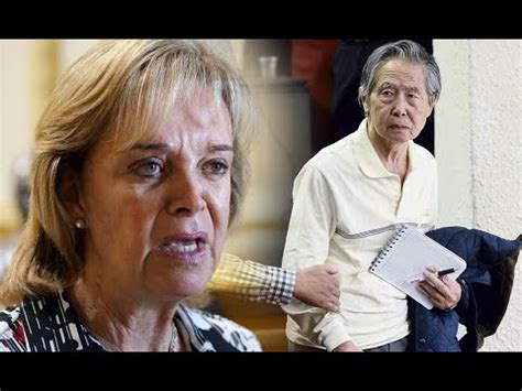 Luisa Cuculiza sobre liberación de Alberto Fujimori Me siento feliz