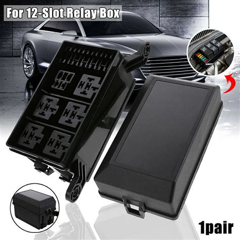 Automotive Car Fuse Relay Holder Slot Relay Box Relays Atc Ato