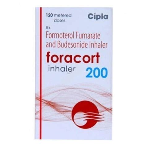 FORACORT INHALER 200MCG BUDESONIDE FORMOTEROL Generic Pharmacy4u