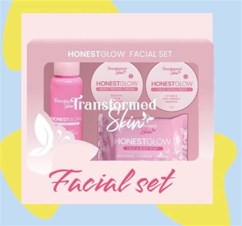 Honest Glow Transformed Skin Facial Set Lazada PH