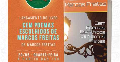 Em Verso Pros Lançamento do livro Cem Poemas Escolhidos de Marcos