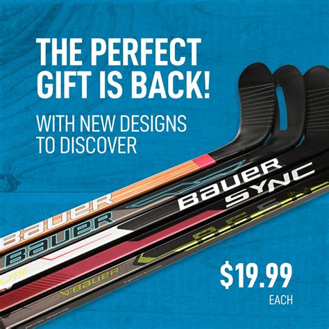 Bauer Hockey The Mystery Mini Sticks Are Here Milled