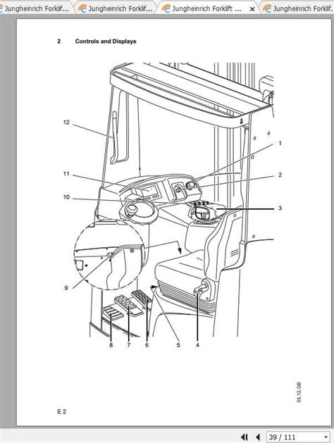 Jungheinrich Forklift Etv Operating Instructions Auto Repair